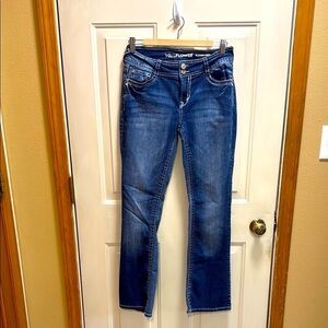 Wallflower Luscious Curvy Fit Denim Blue Jeans size 7